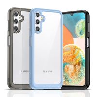 For Samsung Galaxy A14 Clear Case For Samsung Galaxy A14 Cover Funda Hard Translucent Soft Brder Phone Case Samsung Galaxy A14