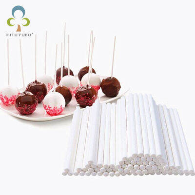 【Worth-Buy】 2.75 "7ซม. Sticks สำหรับเค้ก Pop Lolipop Mini Cupcake Muffin 100ชิ้น/ล็อตเค้กเครื่องมือทำอาหารครัวเครื่องมืออุปกรณ์เสริม