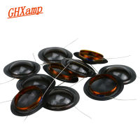 Promotion 10pcs 19.43mm Tweeter Voice Coil 19 Core Crystal Translucent film Horn Drive Diaphragm Round Wire DIY 8OHM