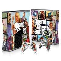 Grand โจรกรรมรถยนต์ V GTA 5สติ๊กเกอร์สกินรูปลอกสำหรับ Xbox 360บางสติกเกอร์สกินเครื่องควบคุมและคอนโซลสำหรับ Xbox ไวนิลบาง360