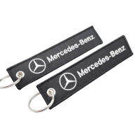 พวงกุญแจโลโก้รถ MERCEDES BENZ-อุปกรณ์เสริมสไตล์ JDM สำหรับกุญแจ,บัตรประจำตัวประชาชนและป้าย-เหมาะกับรุ่นยอดนิยม: C-Class, E-Class, GLC-เหมาะอย่างยิ่งสำหรับรถยนต์ SUV