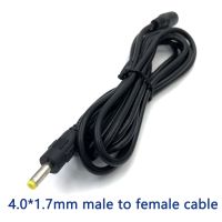 【YF】 1pcs Power supply DC 4.0mm x 1.7mm Female to Male Plug Cable adapter extension cord 2M 1.5M