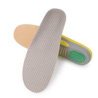 [Fashion goods060]1คู่ Orthopedic Insoles Sweat Breathableole แม่แบบเพื่อเพิ่มความสูง Arch Support Foot Carefor รองเท้า