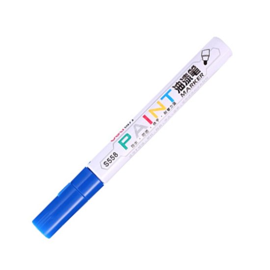 For Metal Long Head Marker Pen Oily Waterproof White Permanent