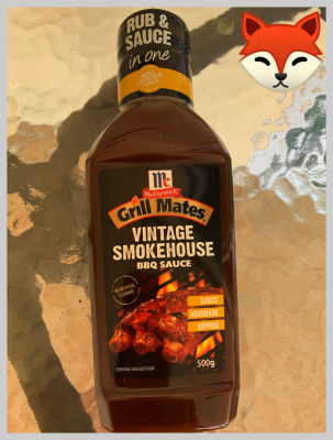 { McCORMICK } Vintage Smokehouse BBQ Sauce Size 500 g.