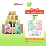 Combo 9 hạt quý hữu cơ, 2 dầu ăn dặm bổ não cá hồi và dầu hạt lanh Mămmy