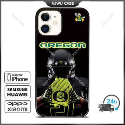Oregon Ducks 4 Phone Case for iPhone 14 Pro Max / iPhone 13 Pro Max / iPhone 12 Pro Max / XS Max / Samsung Galaxy Note 10 Plus / S22 Ultra / S21 Plus Anti-fall Protective Case Cover