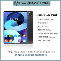 [รายการใหม่] 2023 UODEGA 12 Pro แท็บเล็ตพีซีใหม่ RAM16G+ROM512G 24+58MP Full HD แท็บเล็ตพีซี 11.6 นิ้ว Android12.0 แท็บเล็ตพีซี WIFI 4G/5G โปรเซสเซอร์ 11 คอร์แท็บเล็ตพีซี