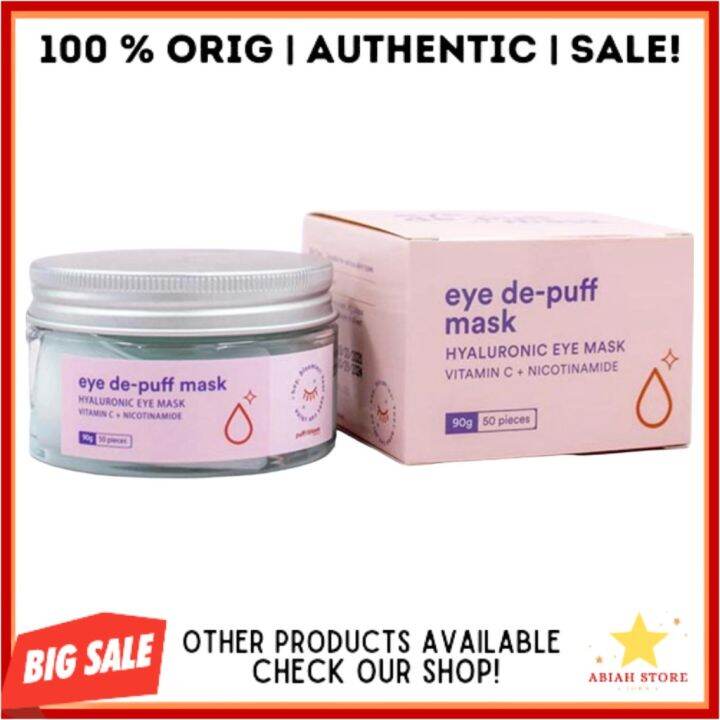 Puff and Bloom Eye DePuff Mask Hyaluronic Eye Mask Eyebags Remover