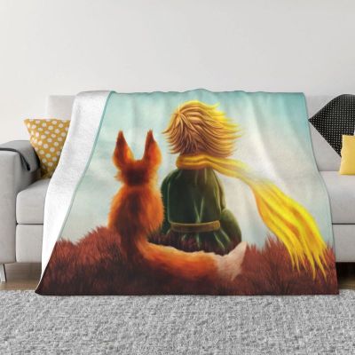 （in stock）Little prince Flannel warm blanket French cartoon little prince sofa blanket soft Duvet autumn（Can send pictures for customization）
