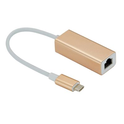 【2023】 Huilopker MALL USB C ถึง RJ45 Ethernet Adapter USB 3.1 Type C อะแดปเตอร์เครือข่าย1000 Mbps สำหรับ MacBook Galaxy S9/S8/หมายเหตุ9 FW3