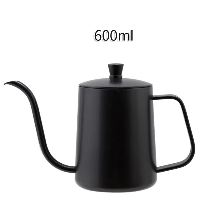 Stainless Steel Hand Drip Coffee Pot Long Narrow Spout Gooseneck Kettle