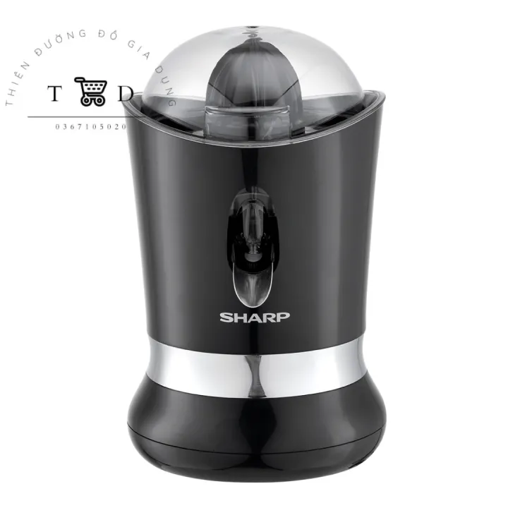 Máy vắt cam, máy vắt cam cao cấp, máy vắt cam bằng điện, máy vắt cam đa năng tiện lợi SHARP EJ-J850-BK – Hàng chính hãng – Bảo hành 1 năm