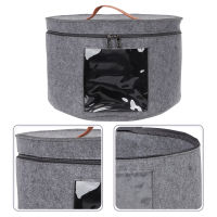 HAOYUNLA Round Hat Carrier Case Hats Organizer กล่องเก็บหมวกขนาดใหญ่สำหรับผู้หญิงผู้ชาย