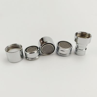 M28 M24 M22 Brass Faucet Aerator For mixer Chrome Plated M24x1 M22 M18 M20 Filter Water Outlet Tap Splash accessories