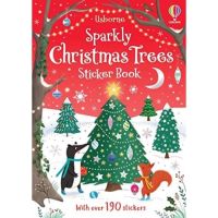 [หนังสือเด็ก] Sparkly Christmas Trees (Little First Stickers): Sticker Book วัน เทศกาล คริสต์มาส ภาษาอังกฤษ english