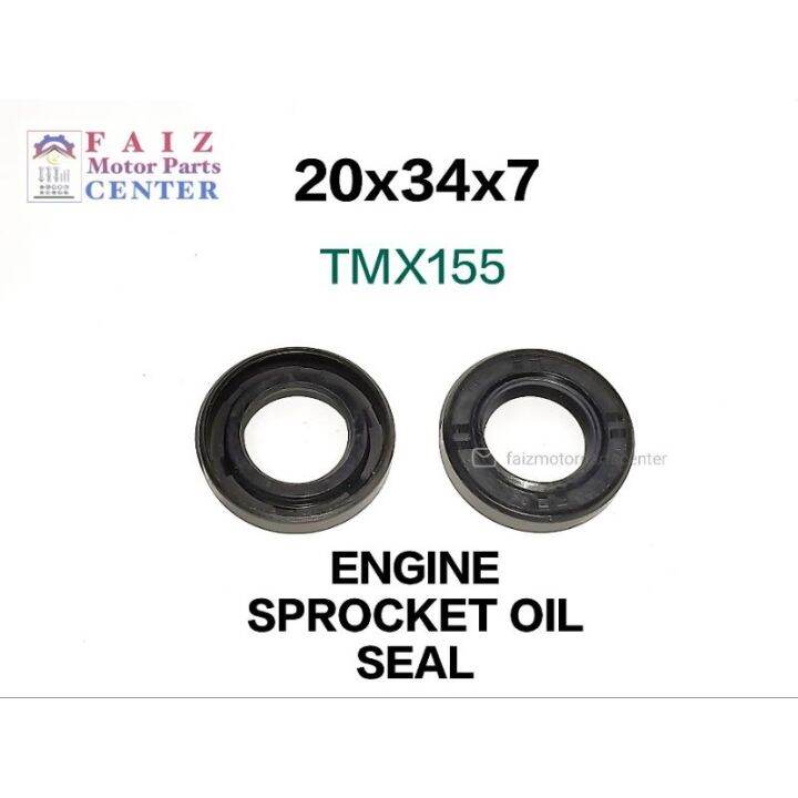 OIL SEAL FOR TMX155 ENGINE SPROCKET OIL SEAL (20347) Lazada PH