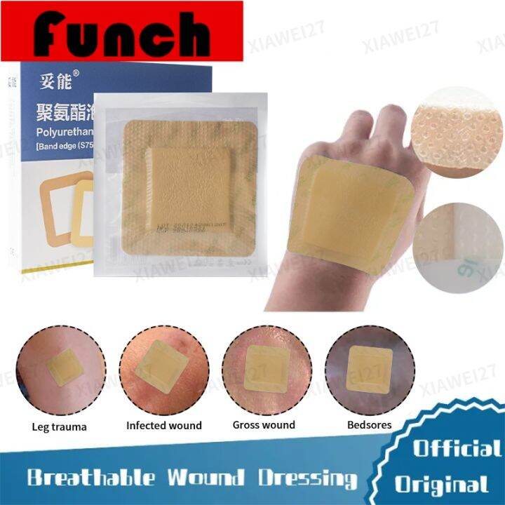 Stock Bedsore Plaster Silica Gel Foam Dressing Hip Wound Polyurethane