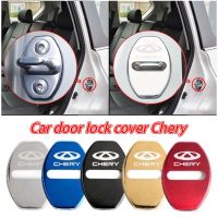 4pcs/set Chery Tiggo 8 Car Door Lock Cover Protective Decoration Stainless Steel Car Accessories