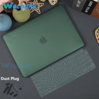 3 In 1เคสแล็ปท็อปบางและเบาเคลือบแข็งสำหรับ2021 2022 Macbook 2023 Air 15 A2941 Air M2 Pro 14 A2681 16 M1 13นิ้ว A2337 A2338 A2442เคสเรติน่าฟรีที่คลุมคีย์บอร์ดปลั๊กกันฝุ่