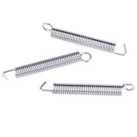 WK-3pcs/10pcs Electric Guitar Springs Noiseless Tremolo Springs for FD ST Electric Guitar Tremolo Bridge Silver