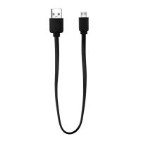 รีวิว30ซม. ที่ชาร์จโทรศัพท์ยูเอสบีสายข้อมูล Micro USB สาย USB สายไฟเส้นก๋วยเตี๋ยวสาย USB สายชาร์จไมโคร