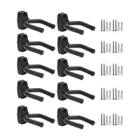 10Pcs Guitar Accessories Guitar Hook Short Hook Ukulele Wall Hook Guitar Wall Guitar Metal Hanger