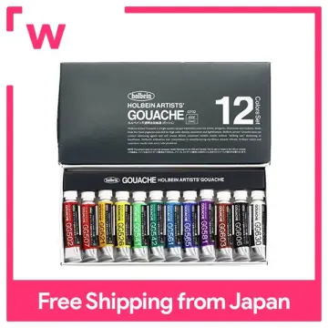 Holbein ACRYLIC Gouache 20ml D442 Pastel Colors 12 color set