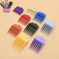 10PCS Hair Clippers Guide Combs Colorful Universal Hair Clipper Limit Comb Guide Attachment Replacement With Clip Haircut Tool