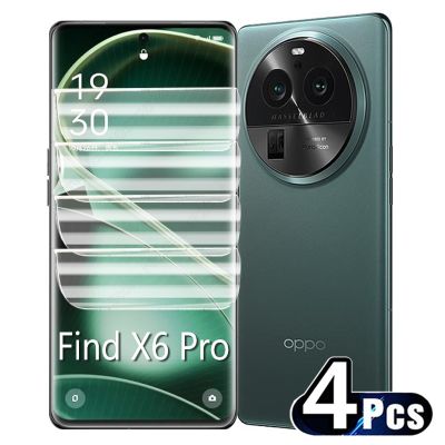 4ชิ้นสำหรับออปโป้ไฟนด์ X6 X5โปร X3ไลท์ฟิล์มป้องกัน10ฟิล์ม Oppo Lite 9 Hydrogel Plus 5 A17สำหรับ8T Neo Pro Reno