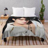 Mingyu Seventeen Face The Sun Couch Fur Bedding Set Picnic Plain Cover Throw Blanket