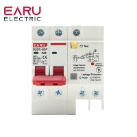 230V 2P SPD Residual Current Circuit Breaker With Overload Overvoltage RCBO RCCB With Lightning Protection MCB Leakage Protector