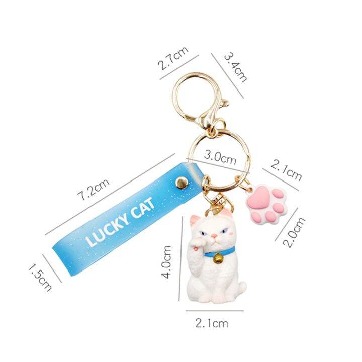 for-women-cute-lucky-cat-keychains-cartoon-kitten-doll-key-chain-with-lanyard-kids-toy-car-pendant-bag-key-ring-girl-llaveros