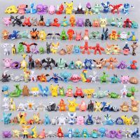 【CW】 Takara Tomy Pokemon Action Figure toys Mini figures Model Toys no repeat Pikachu Anime Kids collection Doll Birthday gifts 2-4cm