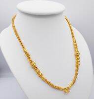 24k  Thai Baht Yellow Gold Necklace Jewelry Gold Plated