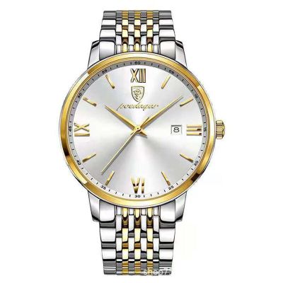 Fashion Watches Mens Sport Quartz Wristwatches Luxury Stainless Steel Clock Luminous Date Watch Relogio Masculino Relojes