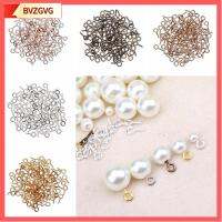 BVZGVG 100pcs/pack พวงกุญแจ เครื่องประดับ แฮนด์เมด ตะปูเกลียว DIY หมุดเกลียว เล็บแกะ