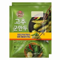 ?Import Item? 고추군만두 เกี๊ยวพริกยัดใส้ CJ Beksul Pepper Dumpling 392g