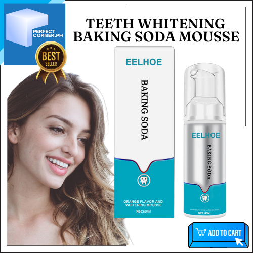 Eelhoe Baking Soda Teeth Cleansing Whitening Toothpaste Foam Mousse