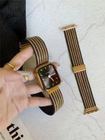 ❦♤ Luxury Stainless Steel Stripe Band Strap Bracelet for Apple Watch Series 7 6 5 4 3 2 SE 41mm 44mm 45mm