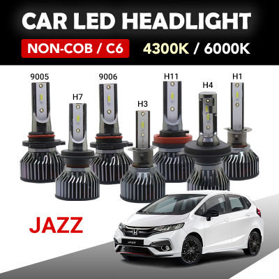 【Honda】jazz * รับประกัน1ปี * 2ชิ้น MINI LED ไฟหน้า foglight H4 H8H11 hilo โคมไฟหัวลำแสง