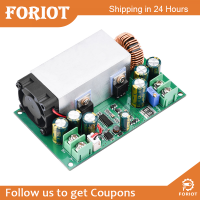 Foriot  DC-DC เครื่องแปลงไฟสเต็ปดาลงโมดูล DC 12V-75V ถึง5-48V 25A ปรับแรงดันไฟฟ้าได้ตัวแปลงขาลง