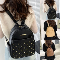 Glitter Star Shop Fashion Women Casual Backpack High Quality Outdoor PU Leather Rucksack Travel Bags