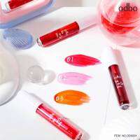 ODBO ink drop tint OD5001ทินท์เนื้อบางเบา แนบสนิทกับริมฝีปาก ไม่ตกร่อง ไม่แห้งตึง ให้ปากดูฉ่ำสุขภาพดีสีสดชัด