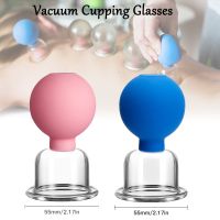 ✢ Vacuum Cupping Glasses Masssager Body Cup Facial Skin Lifting Cupping Therapy Massage for face Anti Cellulite Body Slimming jar