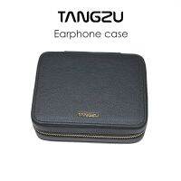 TangZu PU Zipper Digital Earphone Earbud HiFi Cable Products Storage Bag Box Case Accessory for Fudu WAN ER SG