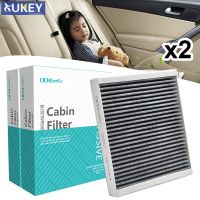 2PC Car Activated Carbon Cabin Air Filter 13271190 1808246 For Opel Vauxhall Astra J Mokka X Insignia Chevy Malibu Cruze Tracker