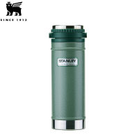 473ML Stanley Coffee Maker Outdoor Stainless Steel Vacuum Mug Filter Press Filter Coffee Cup Mens and Womens Travel Kettle