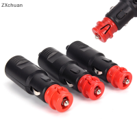 ZXchuan 12V-24V รถที่จุดบุหรี่ปลั๊กเสียบปลั๊กไฟเชื่อมต่ออะแดปเตอร์ชายร้อน