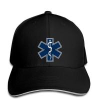 Baseball hop Fashion hip caps Custom Printed Men Paramedic EMT EMS Star of Life women snapback